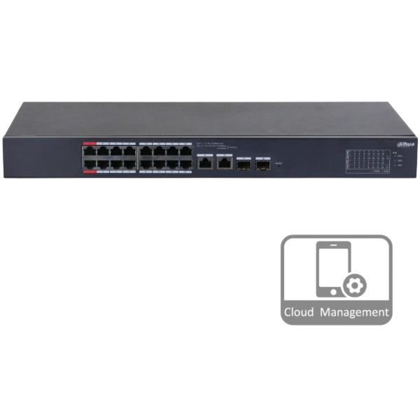 Фото - Коммутатор локальної мережі (Switch) Dahua DH-CS4218-16ET-190 Фото - Коммутатор локальної мережі (Switch) Dahua DH-CS4218-16ET-190